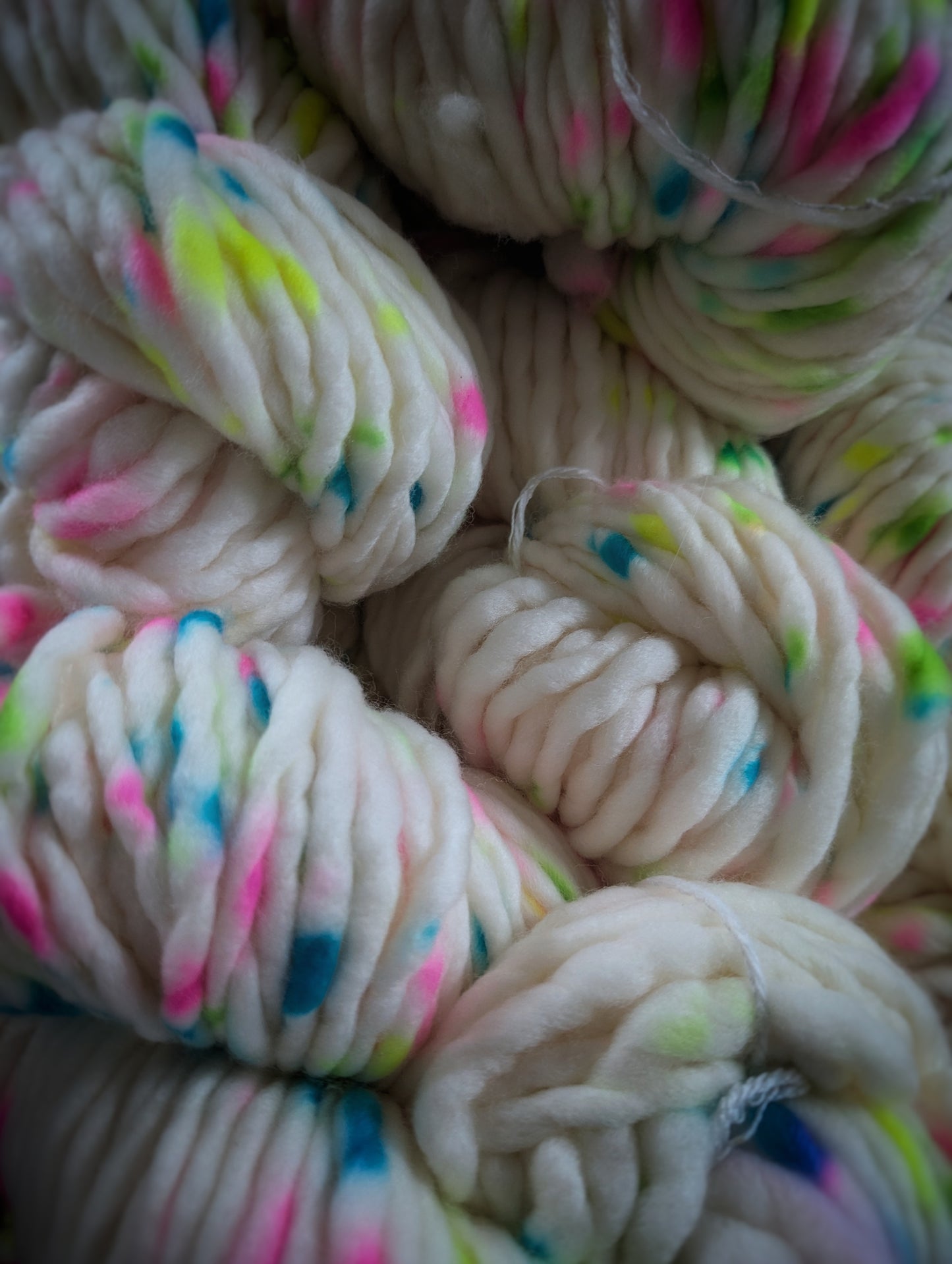 Neon Punk Confetti on Squish